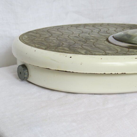 Vintage BORG Bathroom Scale MCM Retro Decor Works 1950's-60's Glass Bubble Dial - Picture 8 of 13